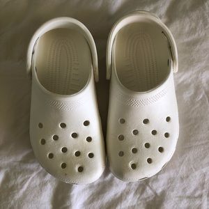 White crocs